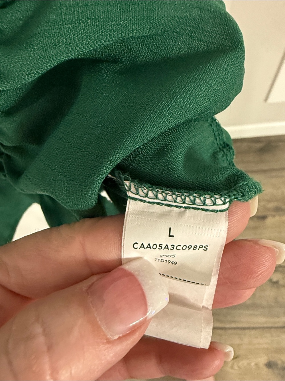 Cupshe Emerald Green Sleeveless Tiered Ruffle Dress - Picture 4 of 8